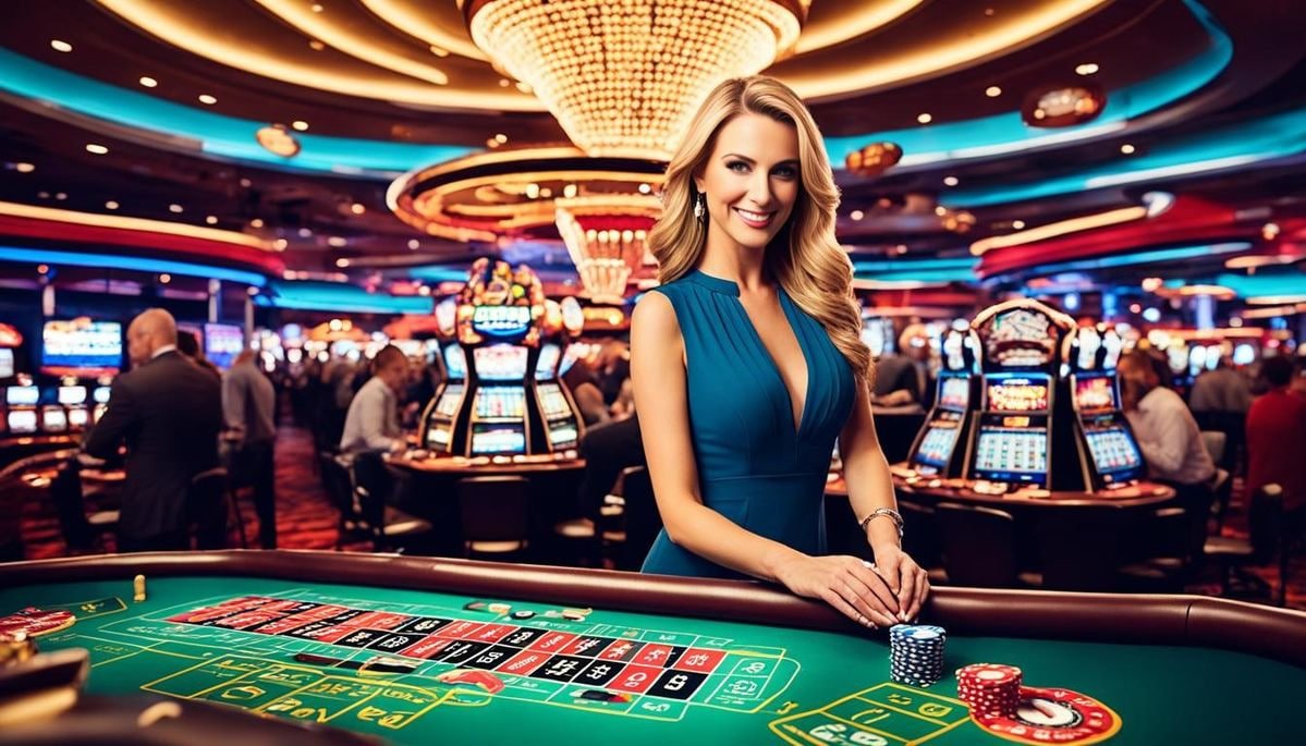 Bàn chơi baccarat trực tuyến tại fb68 với dealer thật phát sóng trực tiếp